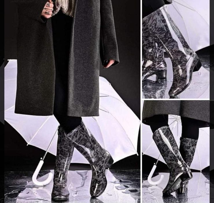 Резинові чоботи жіночі нові