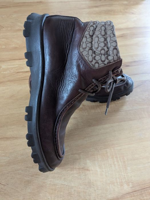 Coach Men's Lace Up Boots