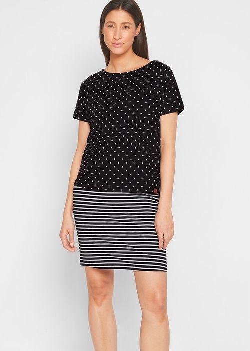 B.P.C bawełniana sukienka + t-shirt komplet ^40/42