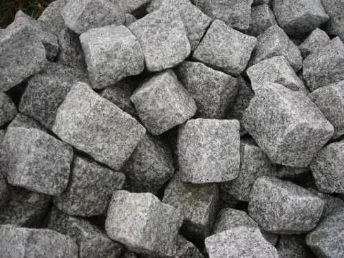 kostka granitowa granit ogrodowa ogrodowy szara szary