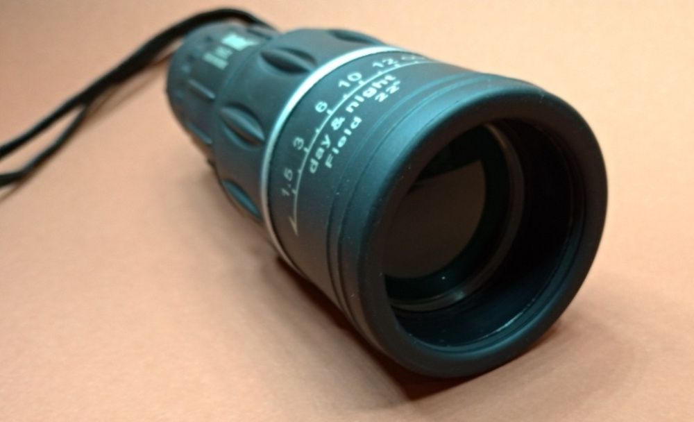 Монокуляр Bushnell 16X52 в чохлі монокль, підзорна труба, бінокль