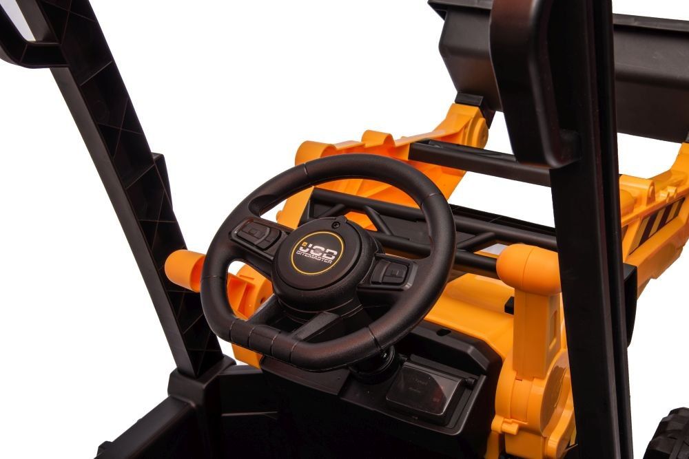 Łyżki Koparka traktor  Na Akumulator JCB Z Łyżką Żółta