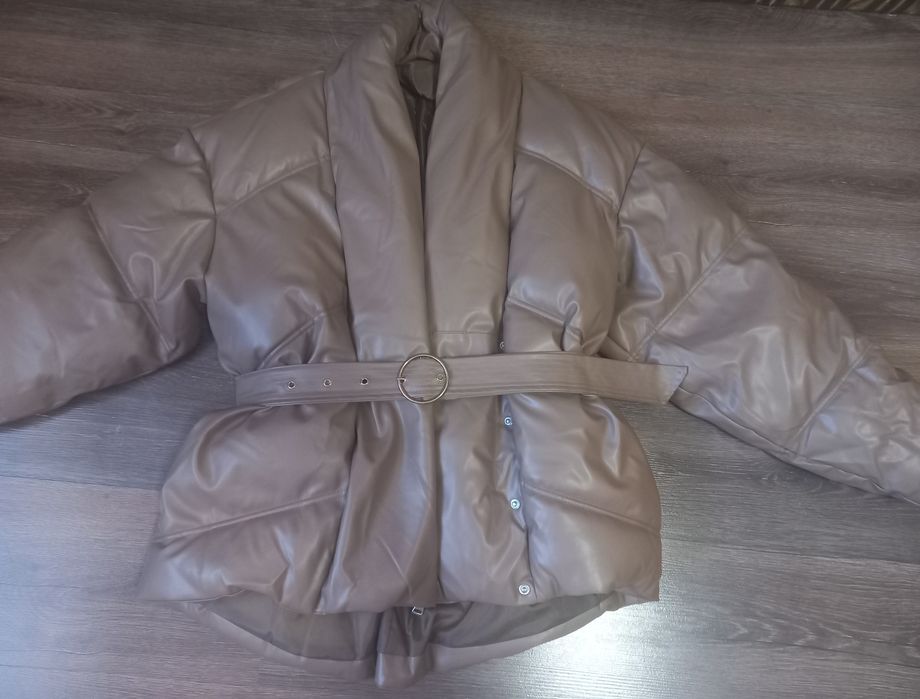 Куртка-пуфер,оверсайз зимова дуже тепла.