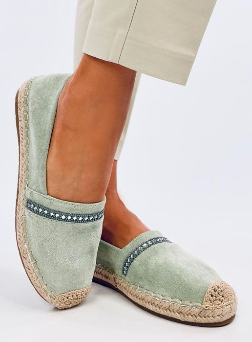 Espadryle Damskie Etance Green