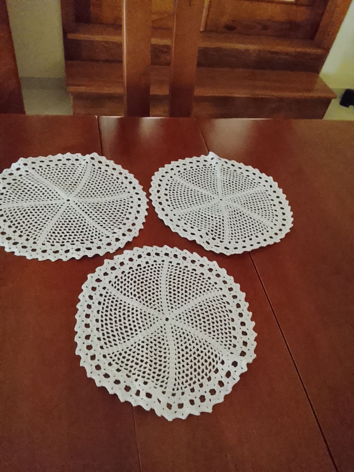Conjunto de três naperons