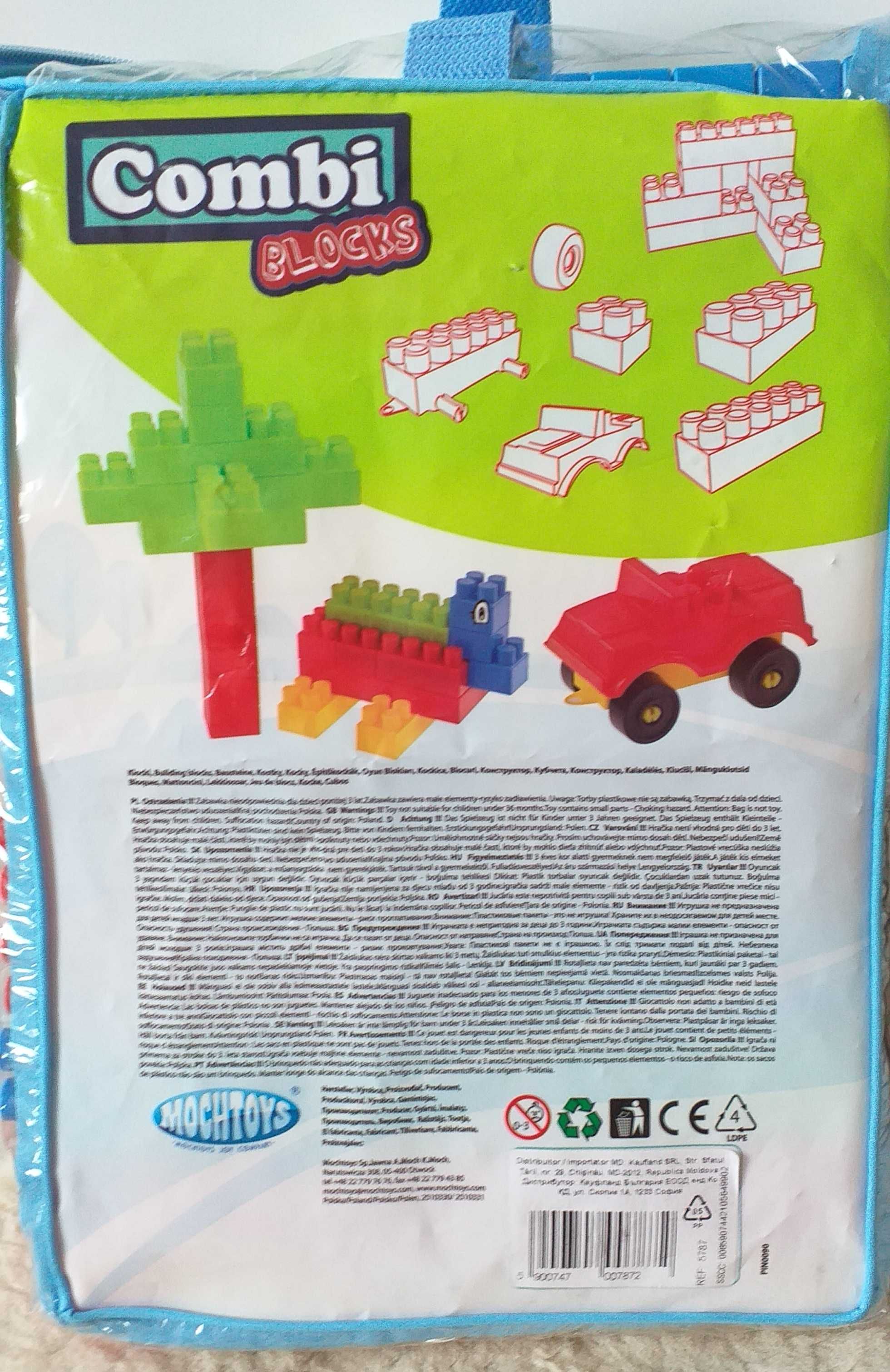 Sorter Fisher Price + klocki Combi Blocks