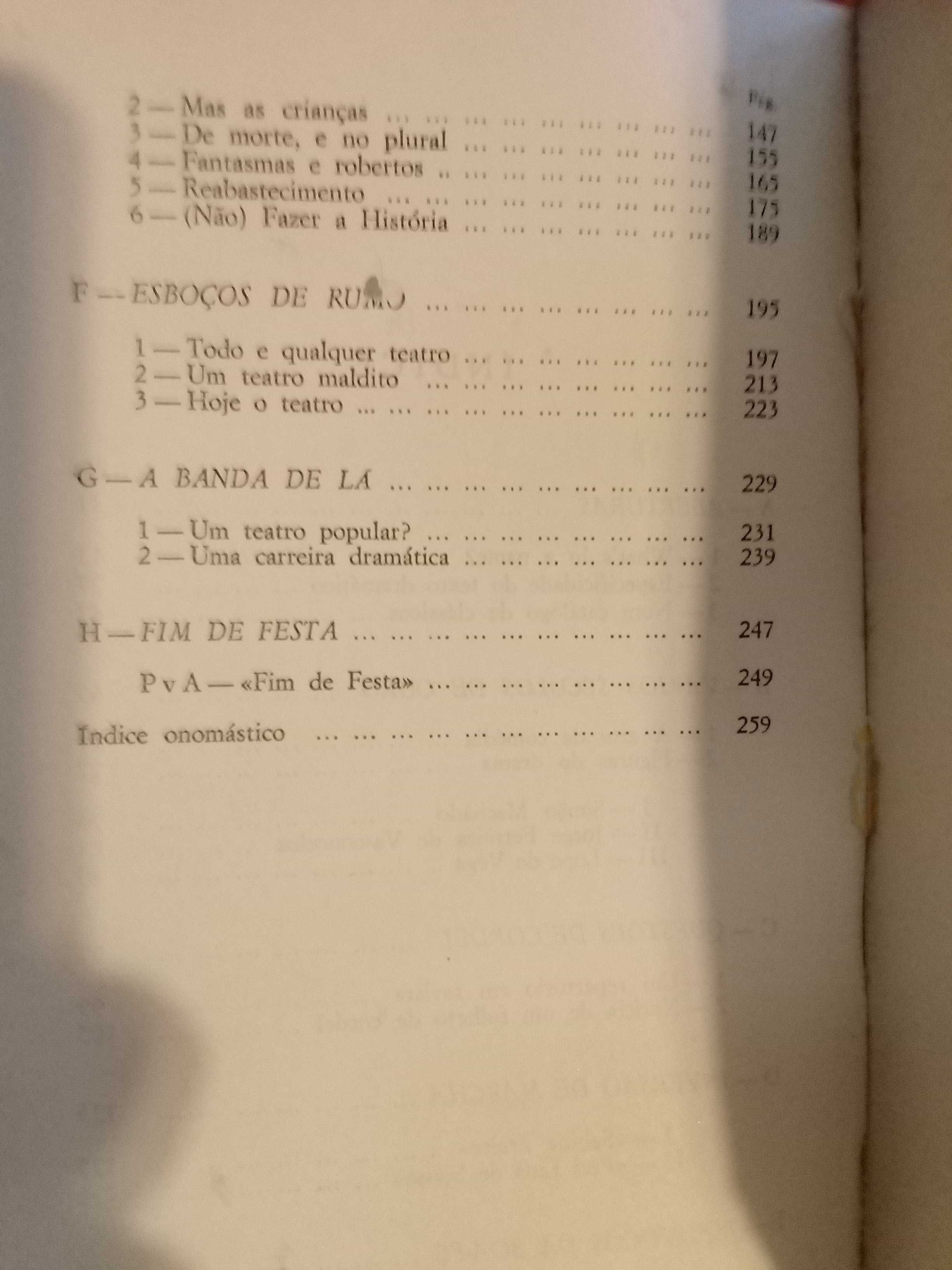 J. A. Osório Mateus - Escrita de Teatro