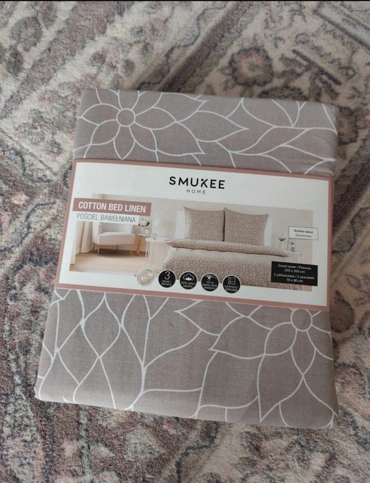 Komplet pościeli bawełnianej 220x200