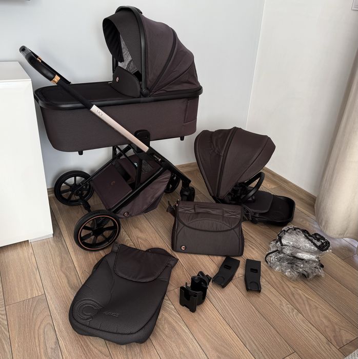 Wózek  Cavoe Moi+ Meteorite zestaw 2w1 wózek wielofunkcyjny