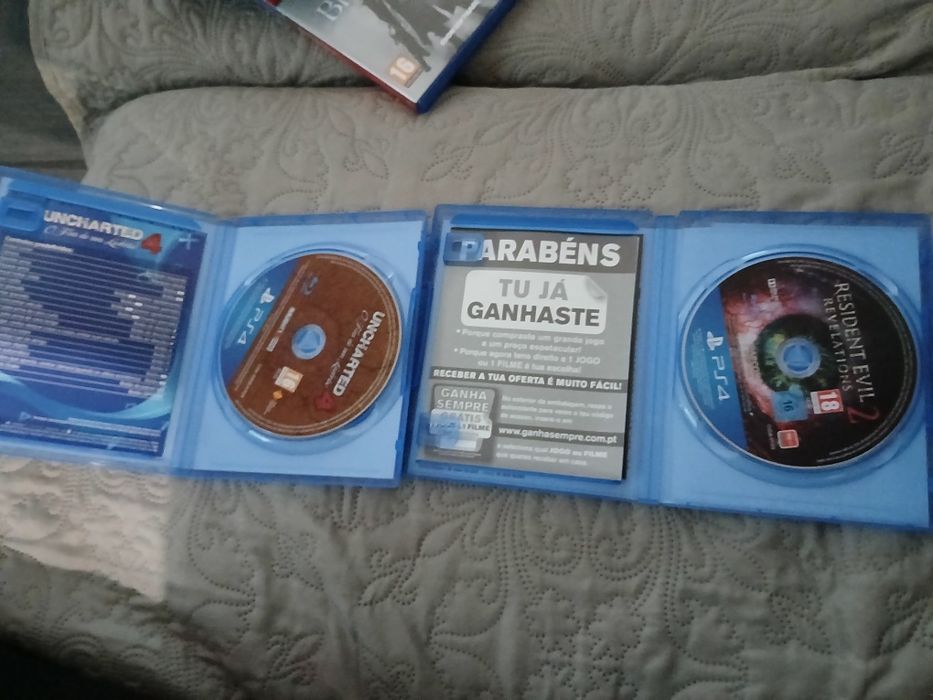 Jogos ps4 como novos.