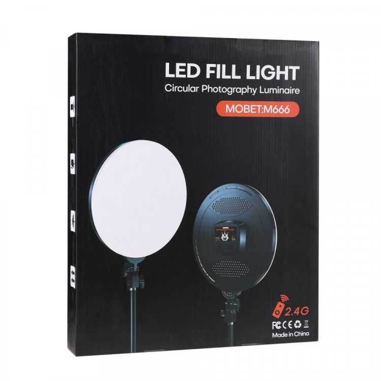 Студийная лампа LED Camera Light Circular 27 см для фото видео КОНТЕНТ