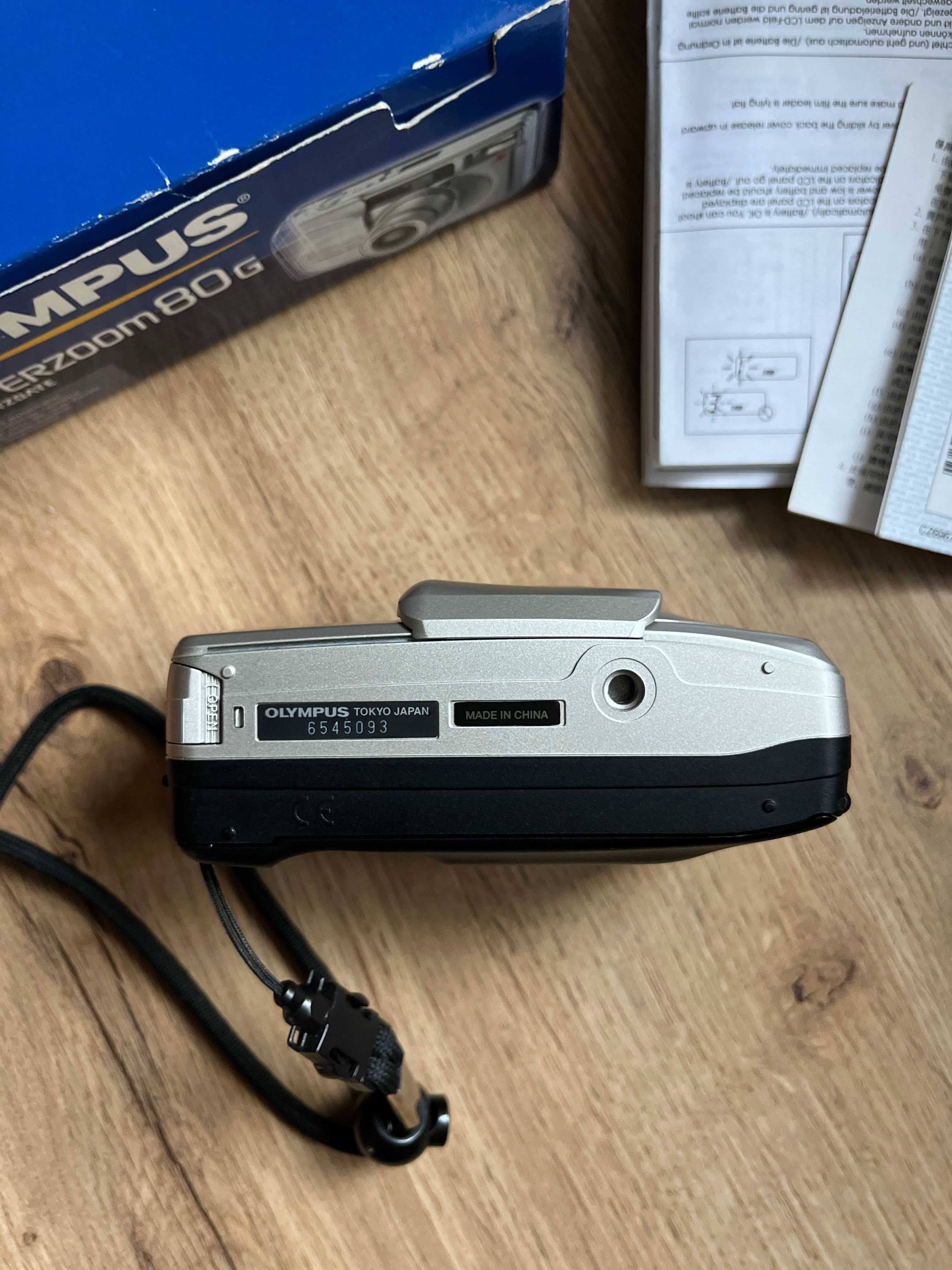 Плівковий OLYMPUS Superzoom 80G Quartzdate з коробкою та документами