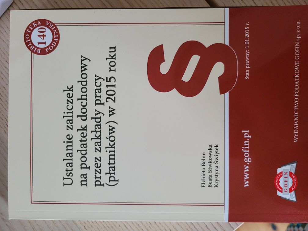 Książki Gofin 2015 rok