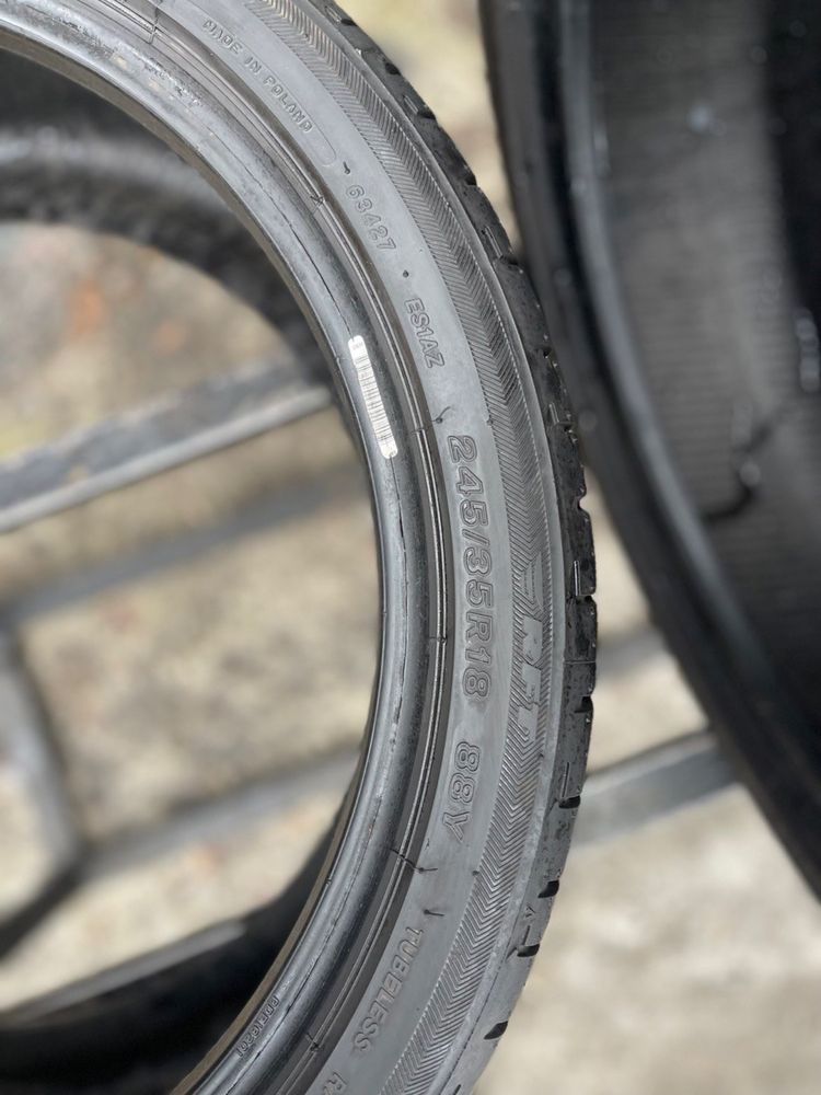 Шини бу 245/35 r18 Bridgestone літо комплект