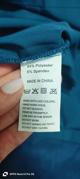 Mundurek medyczny morski , zestaw