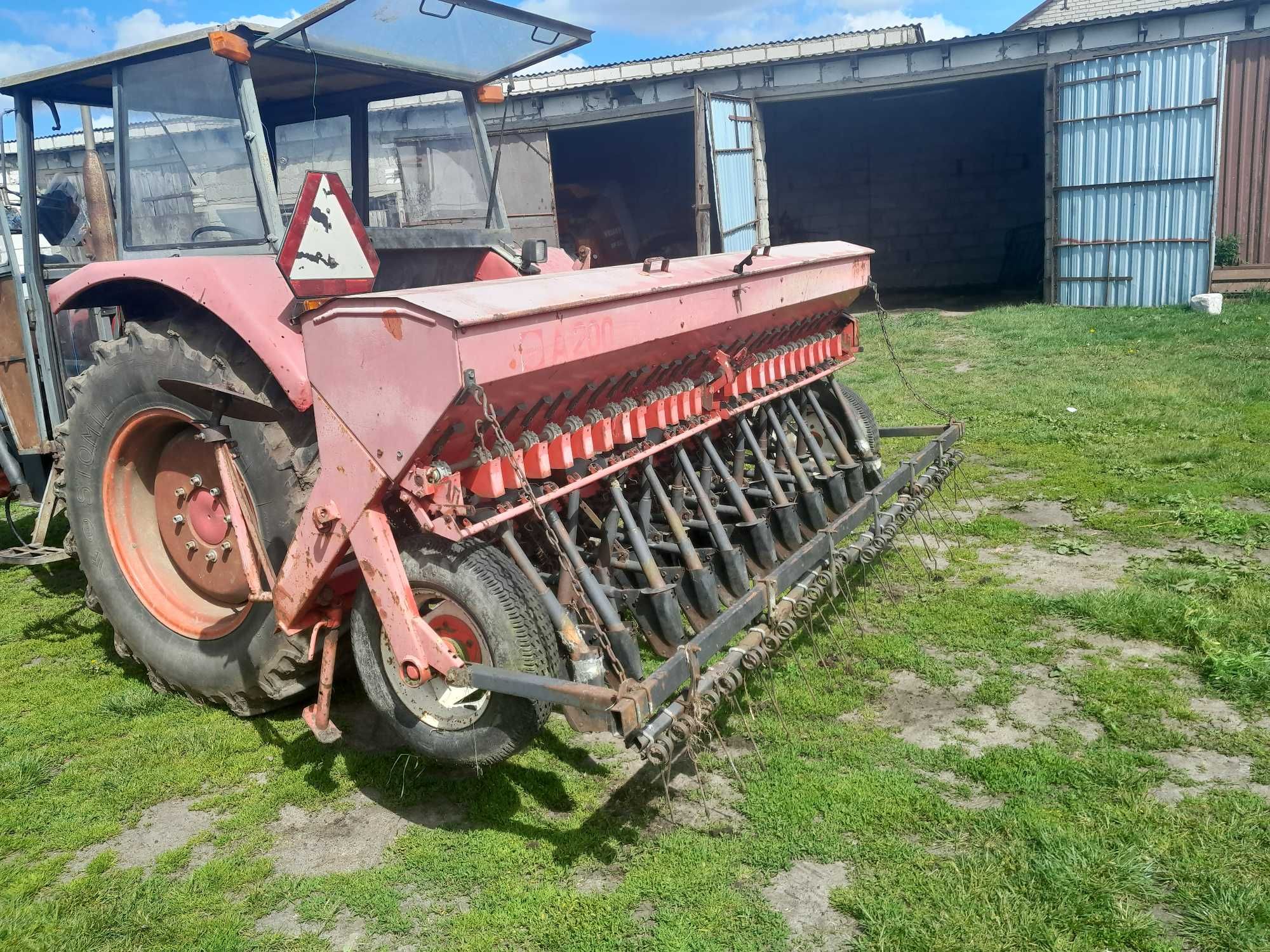 Siewnik Poznaniak  6  Saxonia  3 m  zamiana na przewracarkę deutz fahr