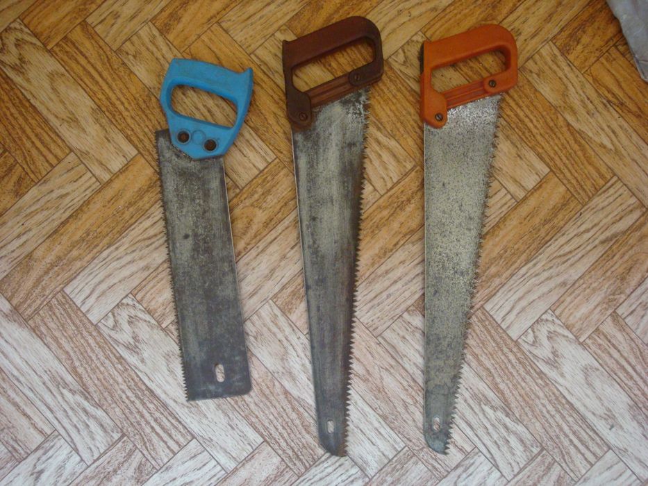 Пила ножовка по дереву качественная ГОСТ, острая, хорошее состояние