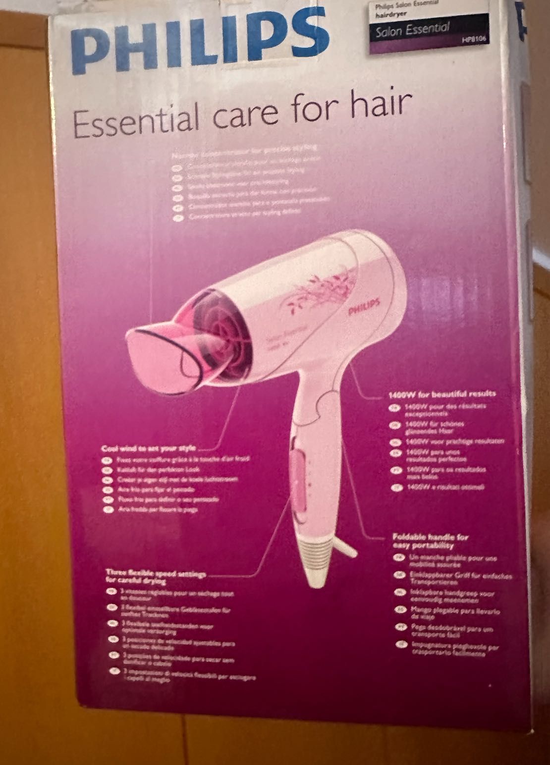 Secador Philips Novo