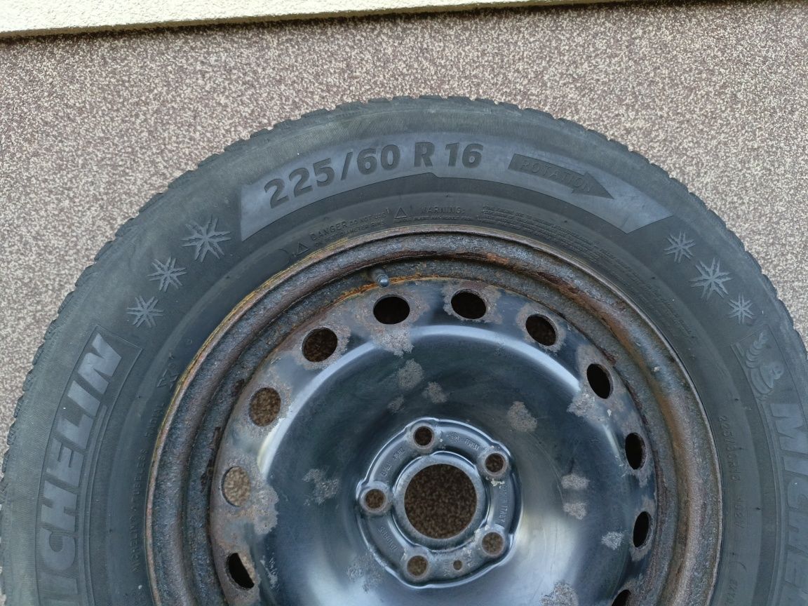 Michelin Alpin 5 225/60 R16, felga ET50 6 1/2J x 16H2