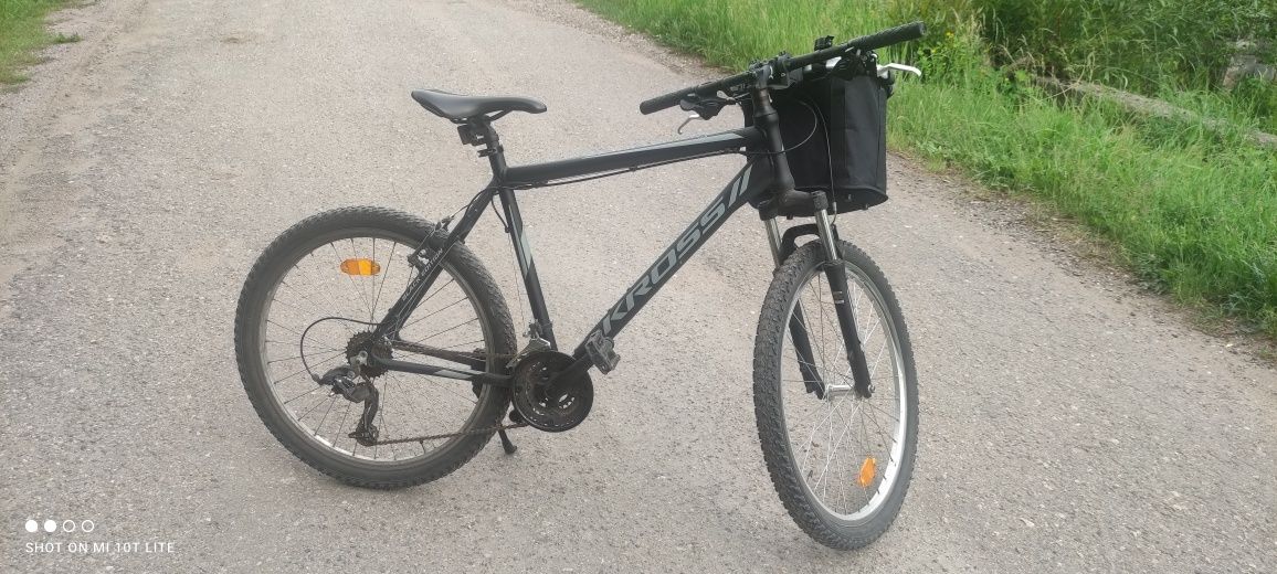 Rower Kross Black edition rama L koła 26"