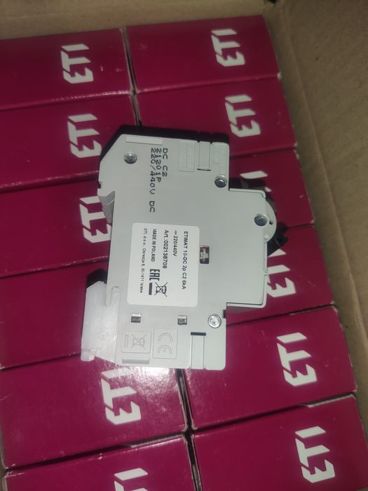 Автоматичний вимикач ETIMAT 10-DC 2p C2 6kA 2138708