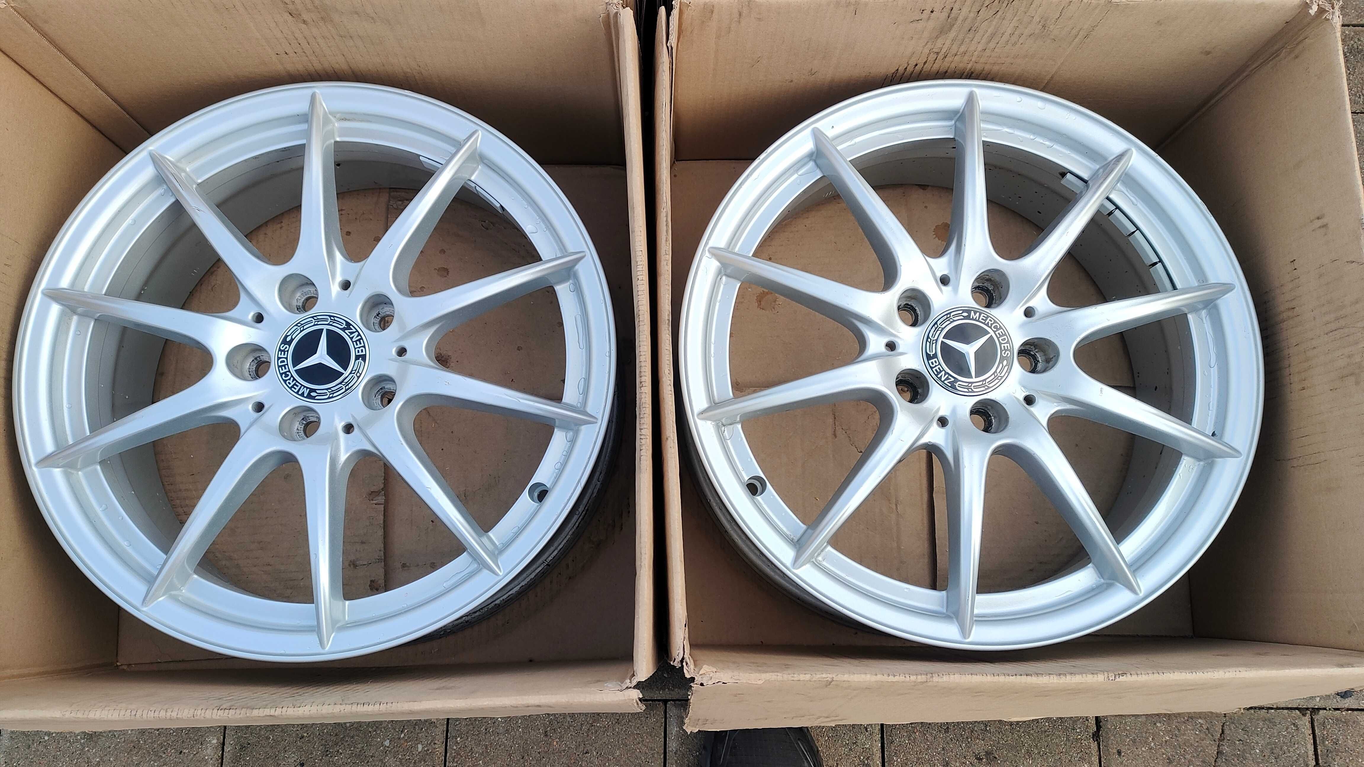 Oryginalne Felgi Aluminiowe Mercedes A B Klasa 17 5x112 6,5J ET49