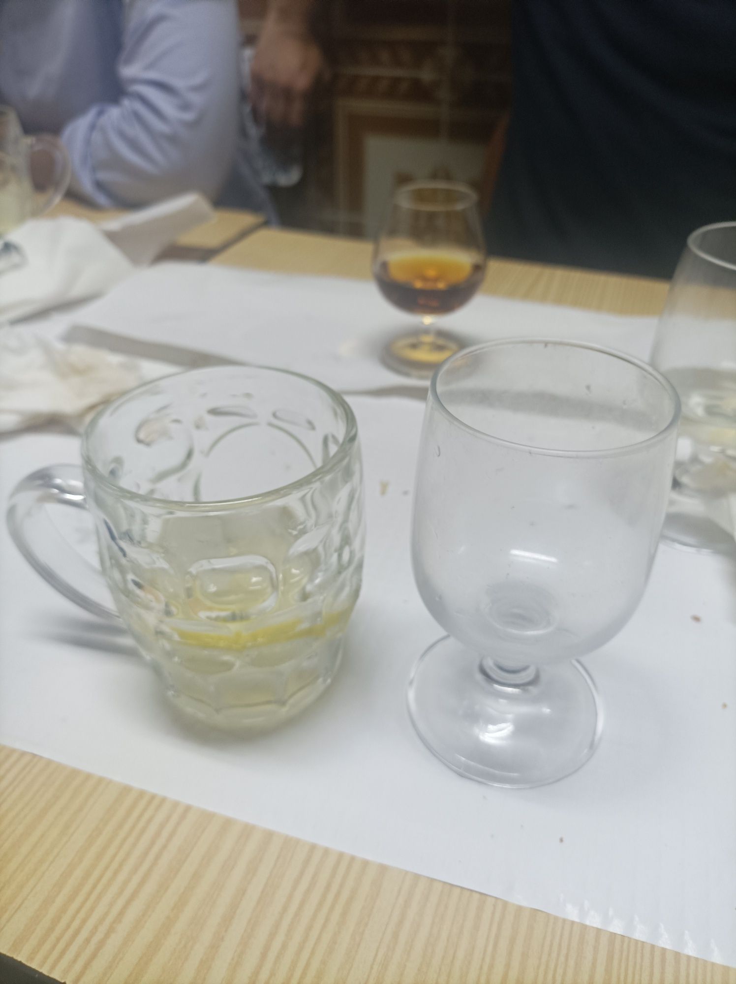 Copos de restauran