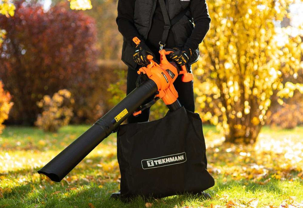 Садовый пылесос воздуходувка Tekhmann TBV-2936/сеть/2,9кВт/рег обор/Г3