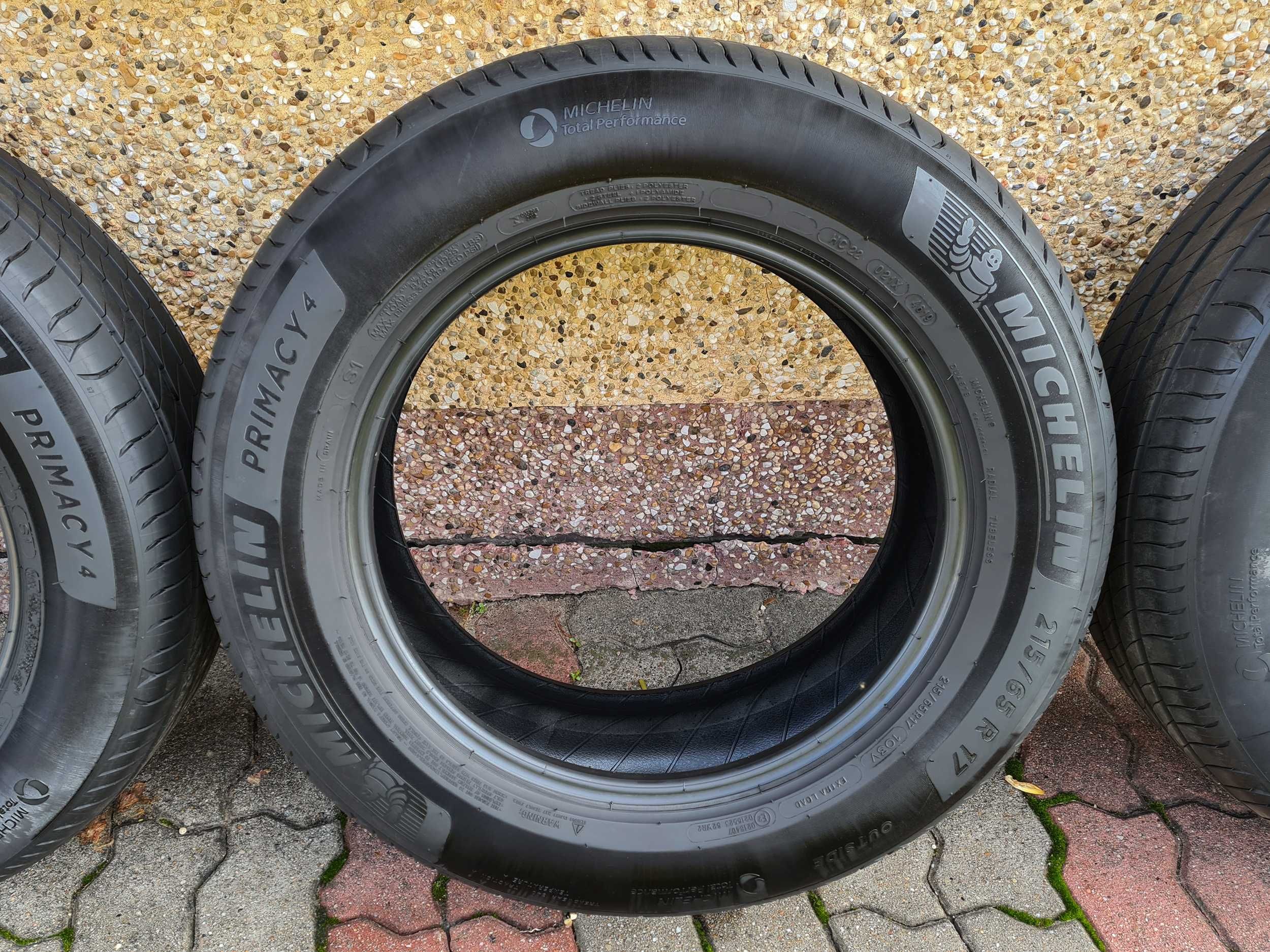 Opony Michelin  215 65 Primacy 4 Lato 17'' R17 103V