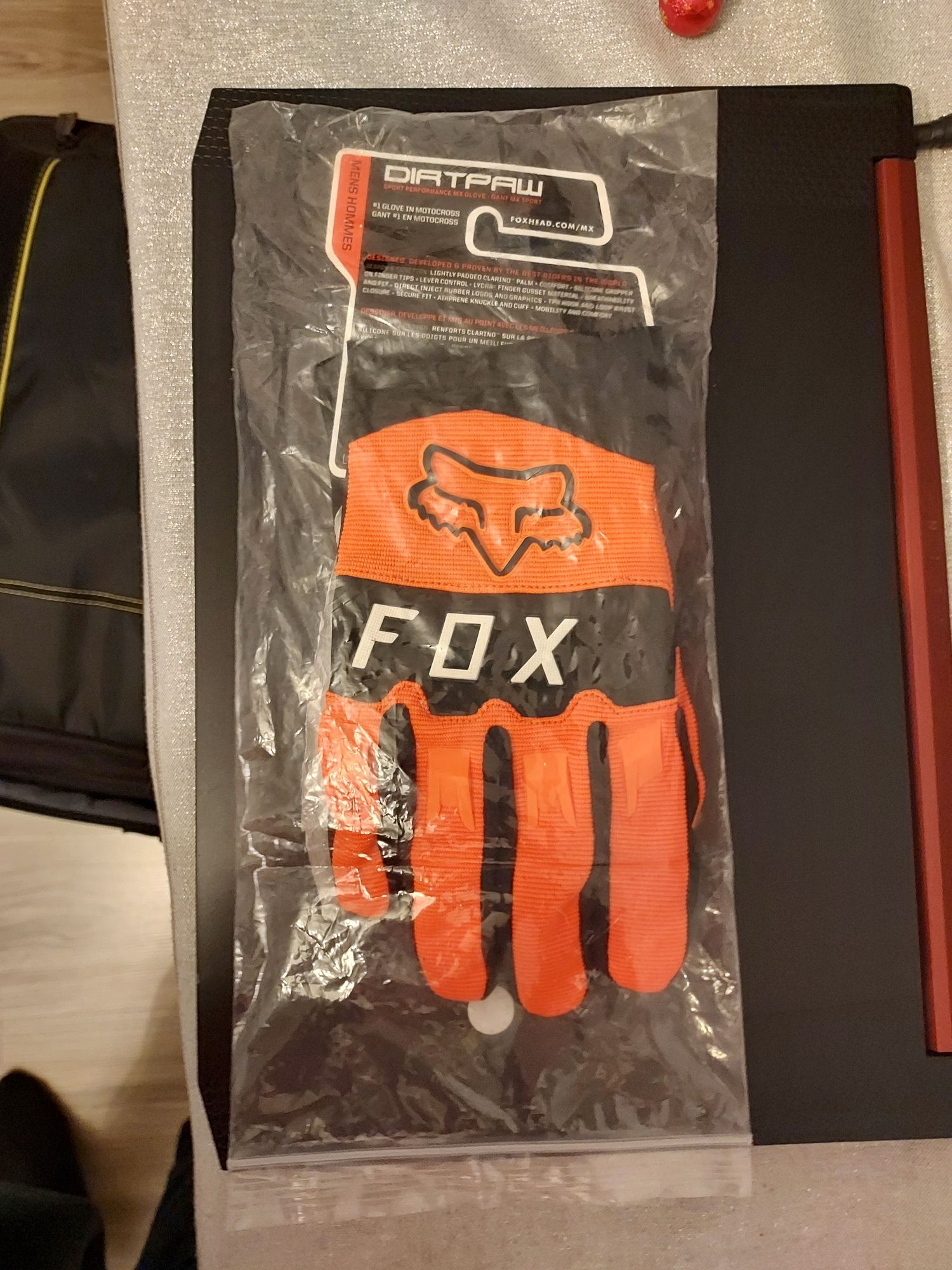 FOX DIRTPAW MX rękawice, cross,enduro, rower