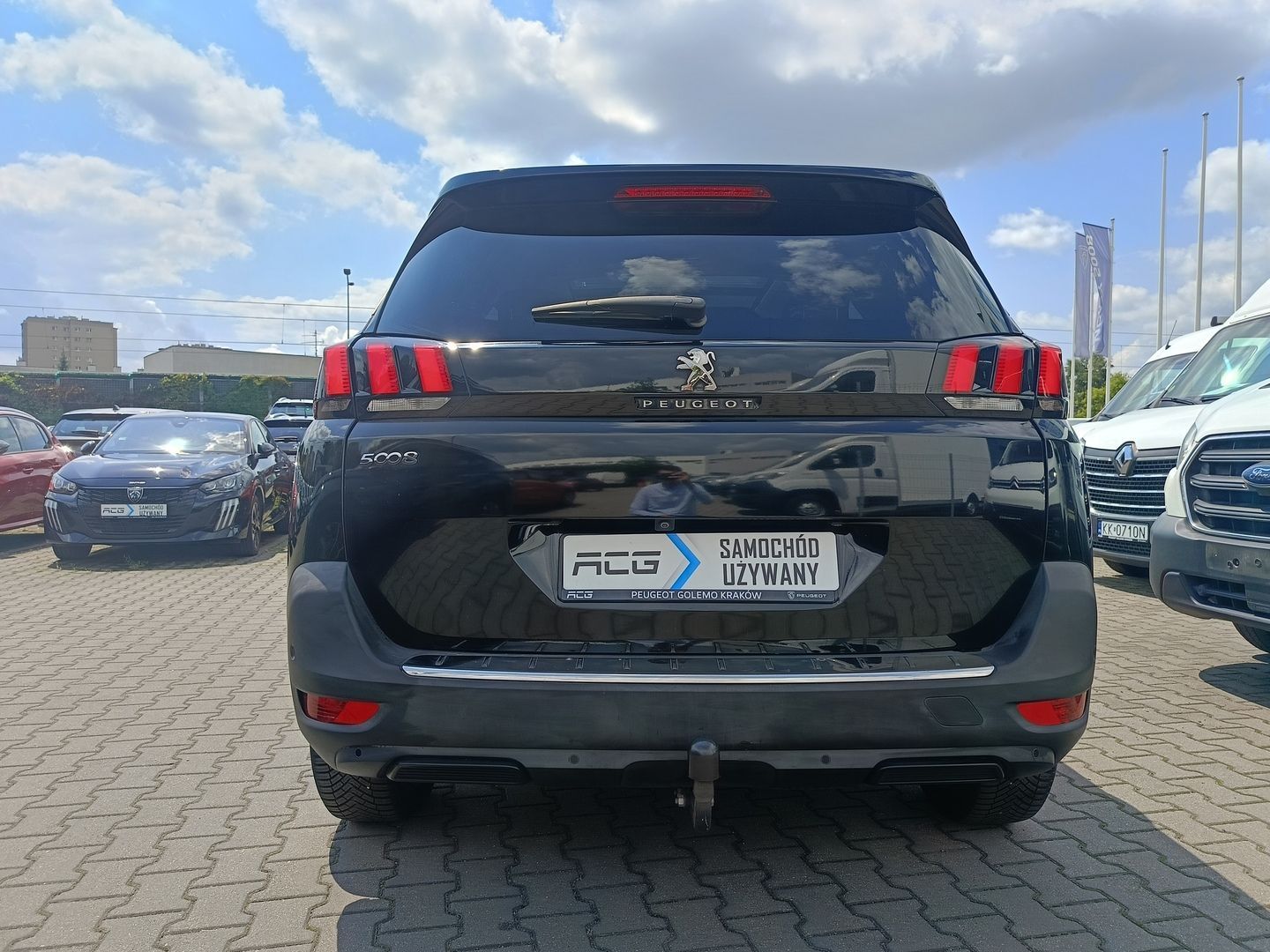 Peugeot 5008 1.6 PureTech 180KM Allure S&S, Automat, Hak, Kamera cofania, Tempomat