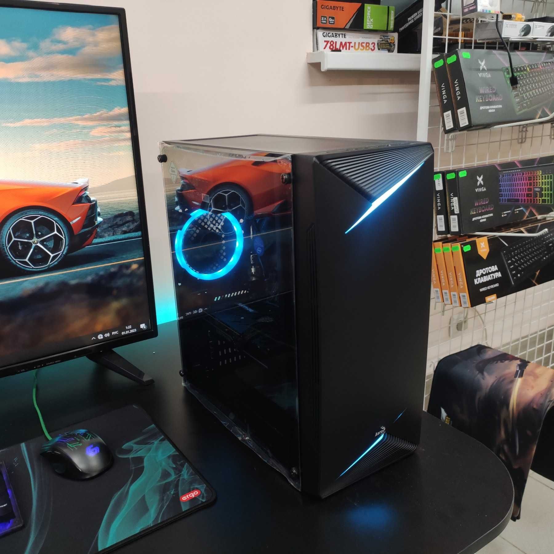 Игровой Компютер i7 3770, 16GB RAM, SAPPHIRE RX 570 4GB, SSD 512 new