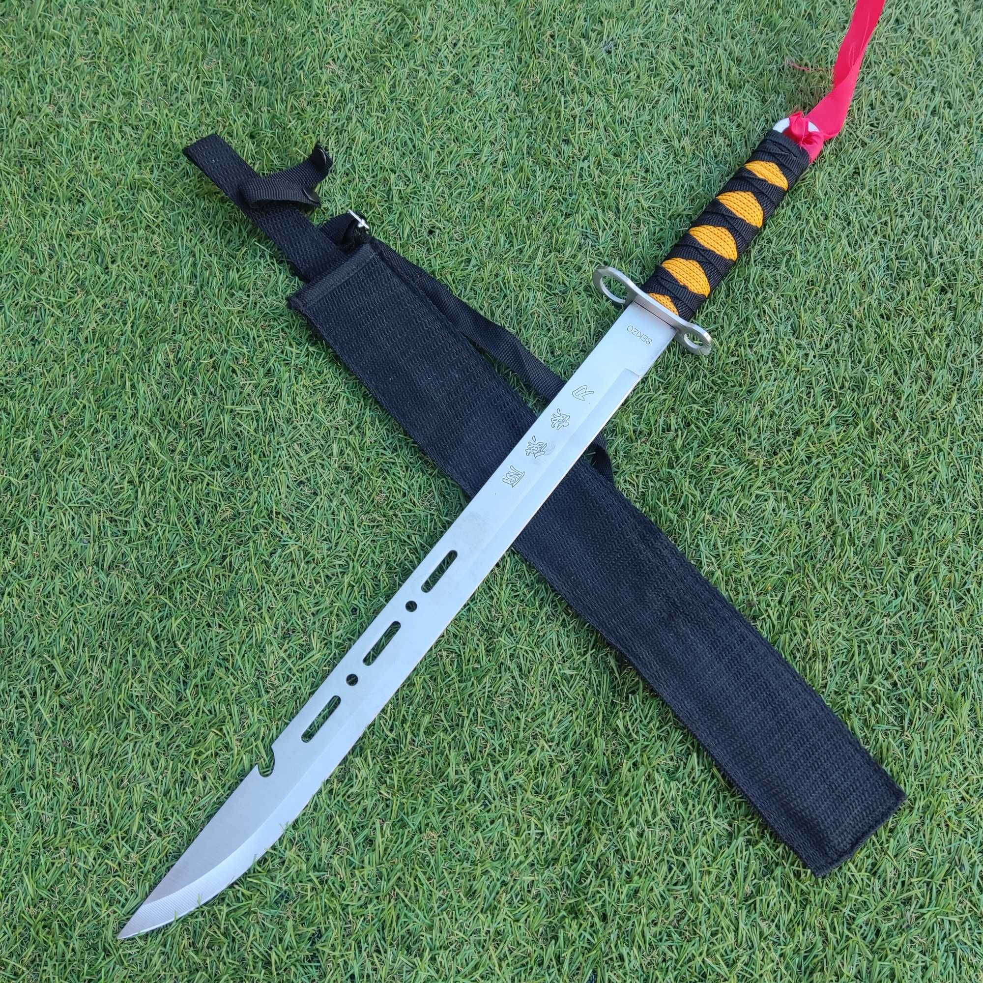 Katana Miecz Szabla maczeta NINJA Samuraj + Pochwa 56cm Sekizo  MAC17