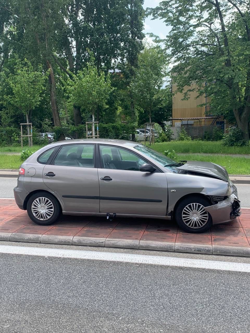 uszkodzony seat ibiza zamiana
