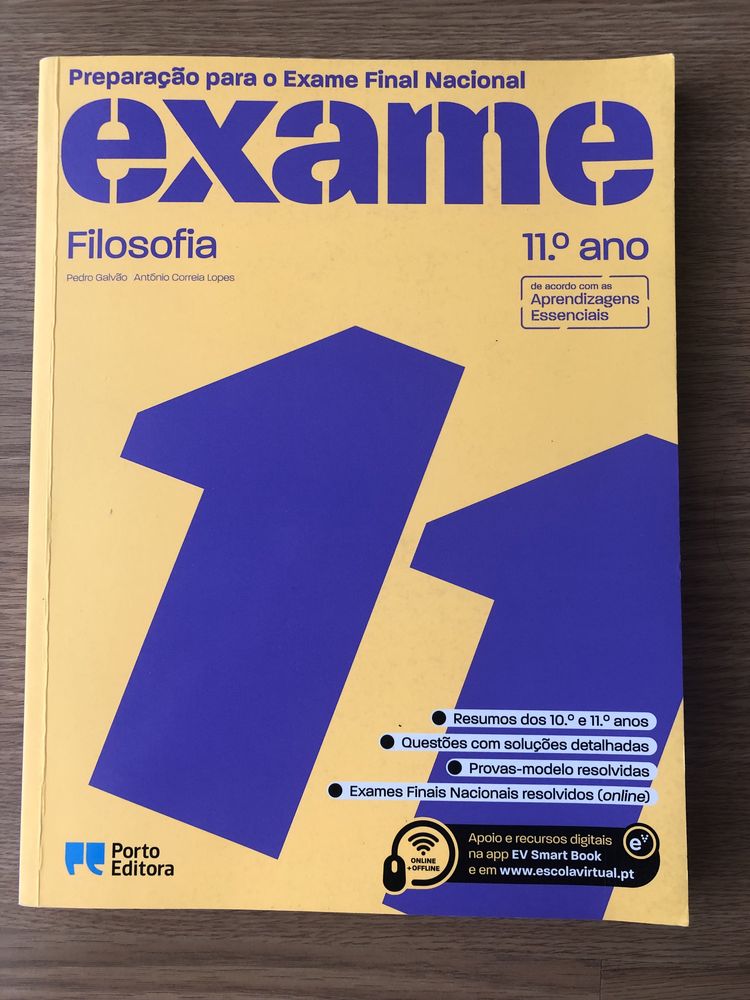 Livro de preparação para o Exame Final Nacional de Filosofia