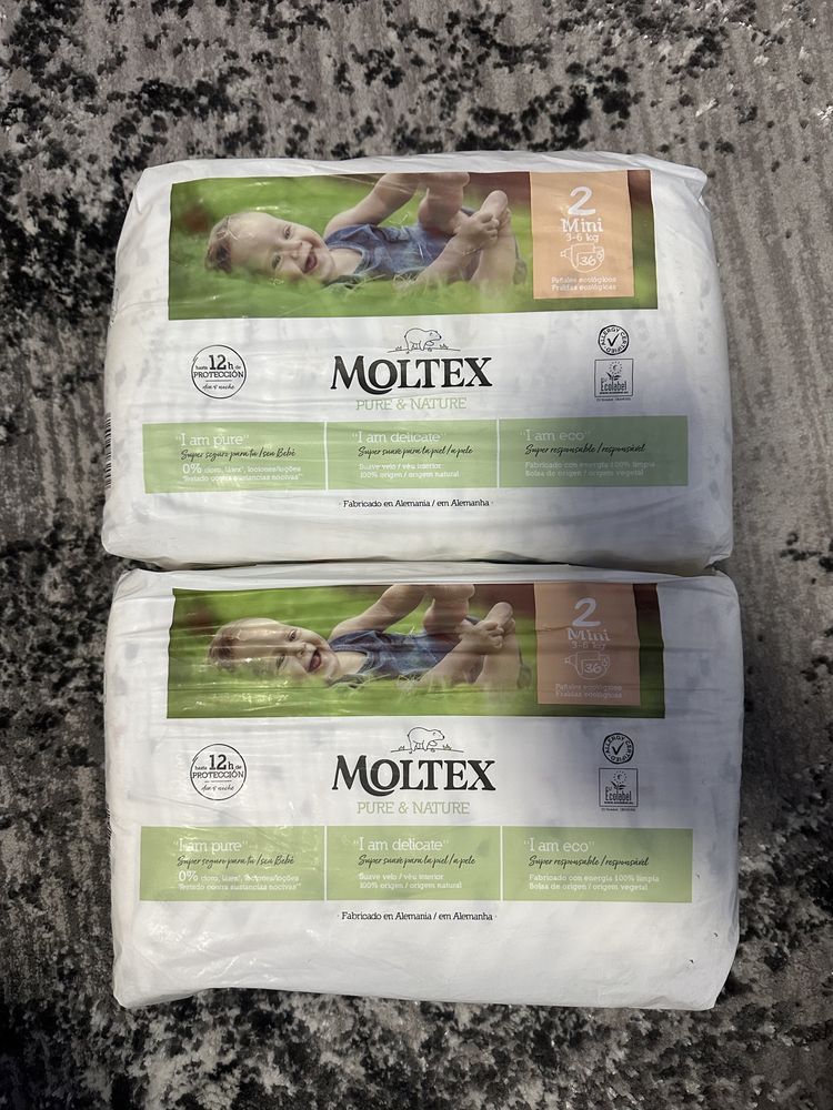 Памперсы Moltex 2