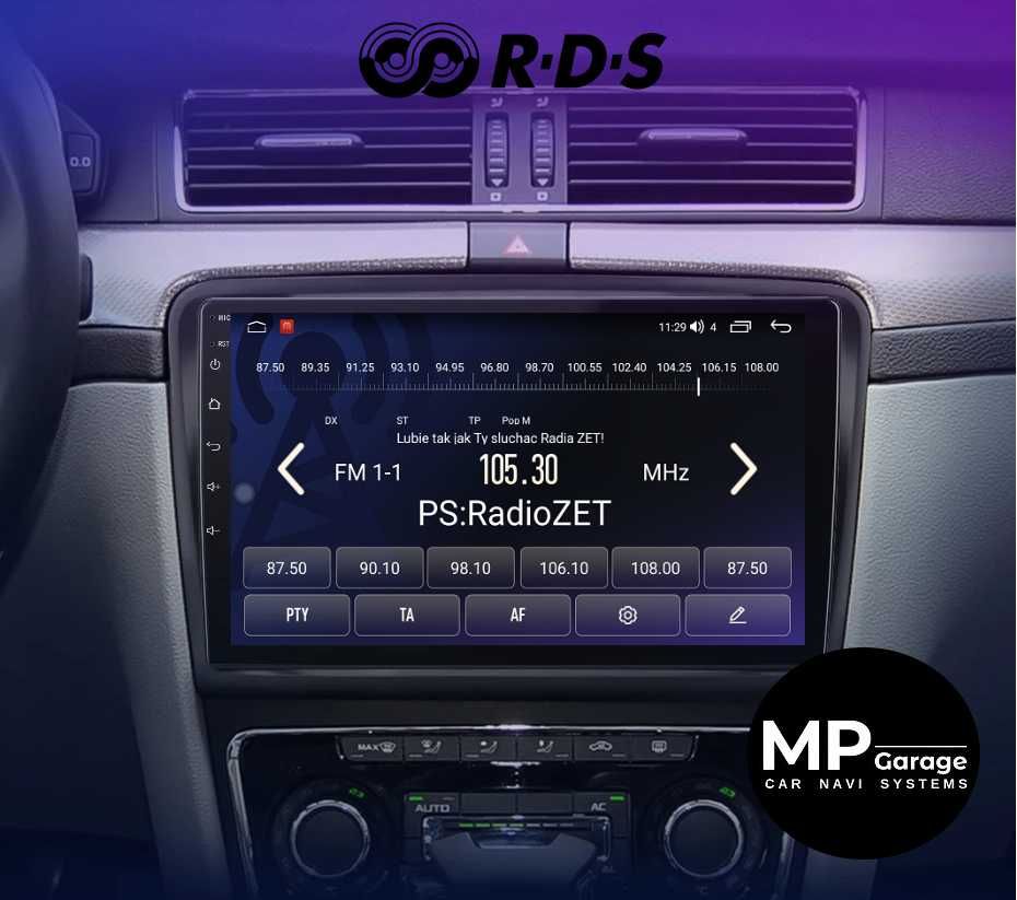 Nawigacja Skoda Superb II Android CarPlay/AA Qled LTE Montaż Gwarancja