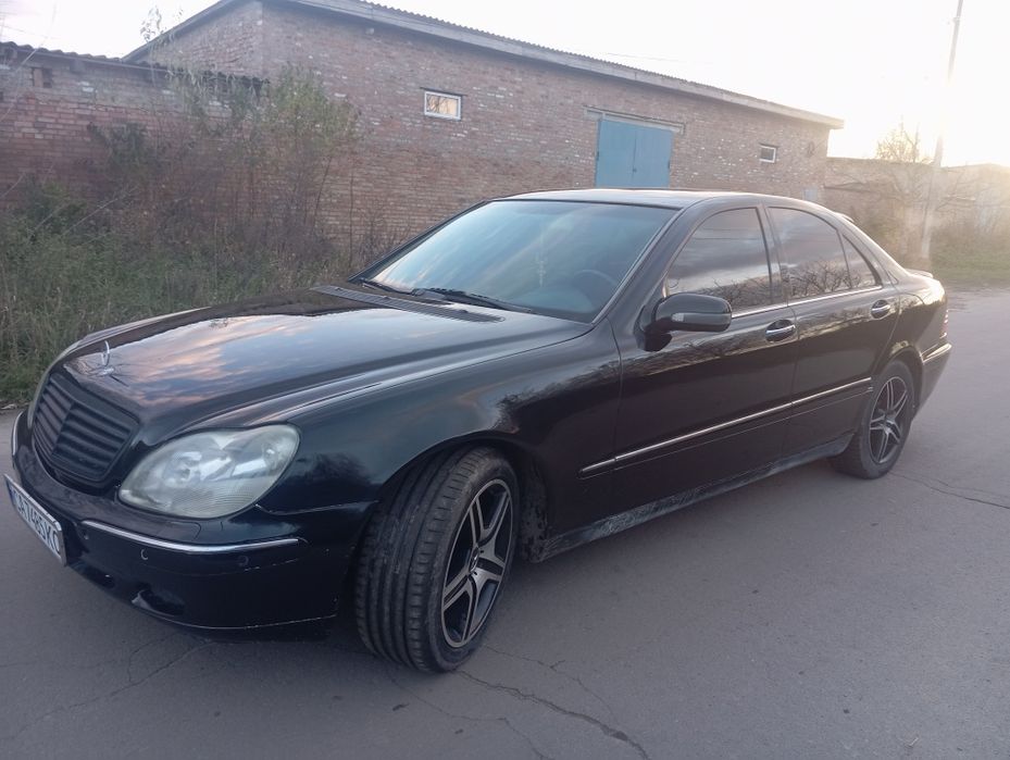 Продам мерседес w220 на пружинах