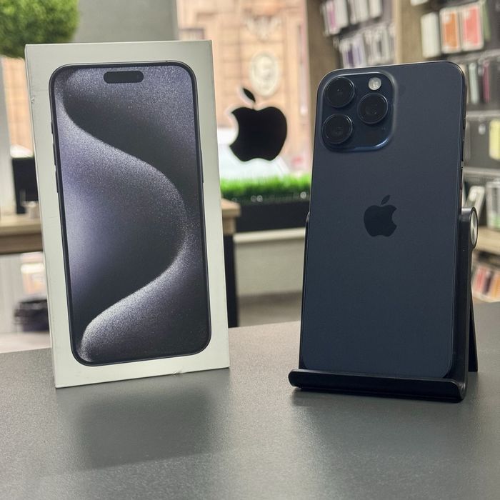 iPhone 15 Pro Max Blue Titanium 256 GB Магазин / Гарантія