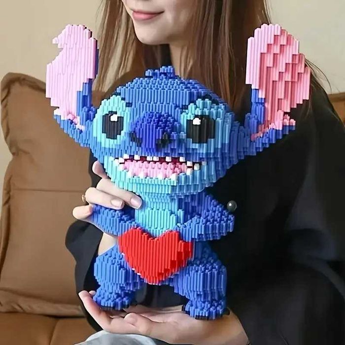 Освітній піксельний Disney Stitch блок з 5600 деталей