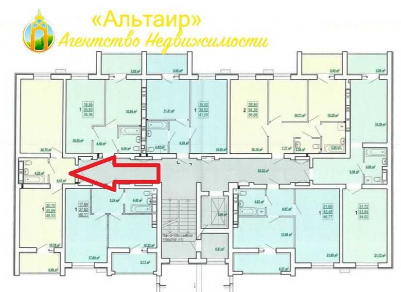Продам 1к S 48м в сданном новострое ЖК Сказка. Холодная Гора. Q