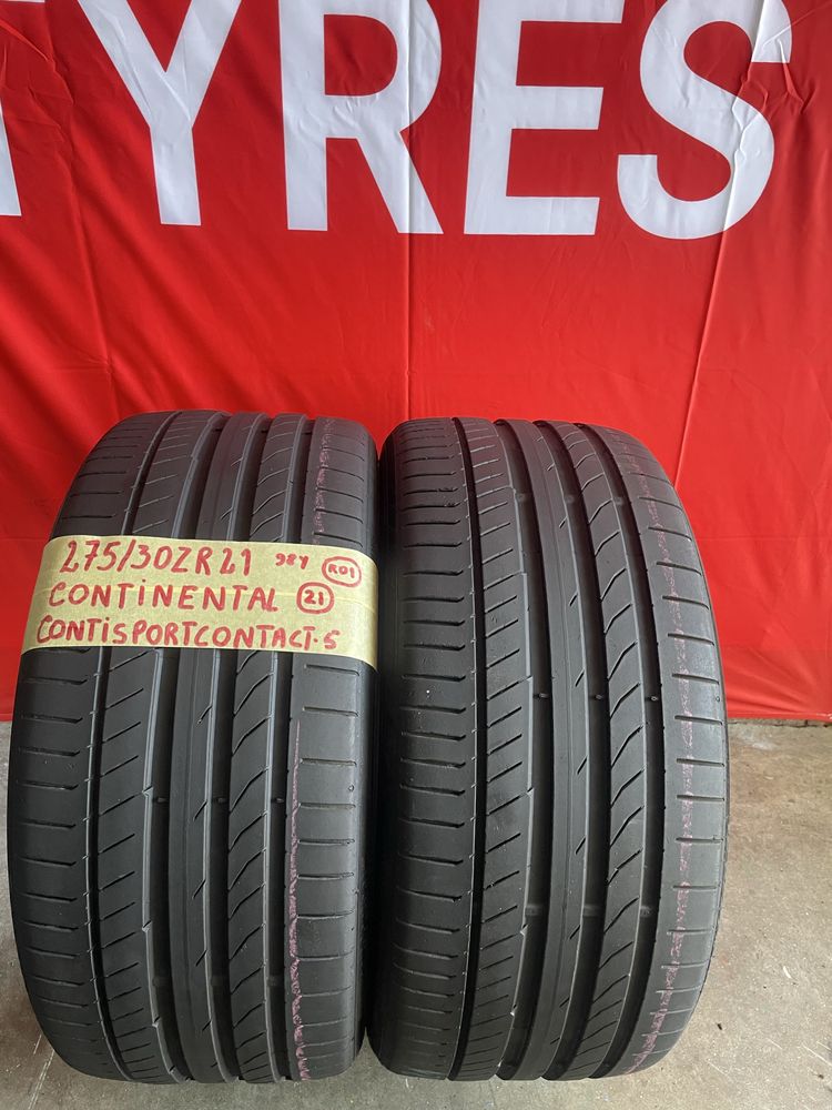 Pneus 285/30/21 Continental Impecaveis
