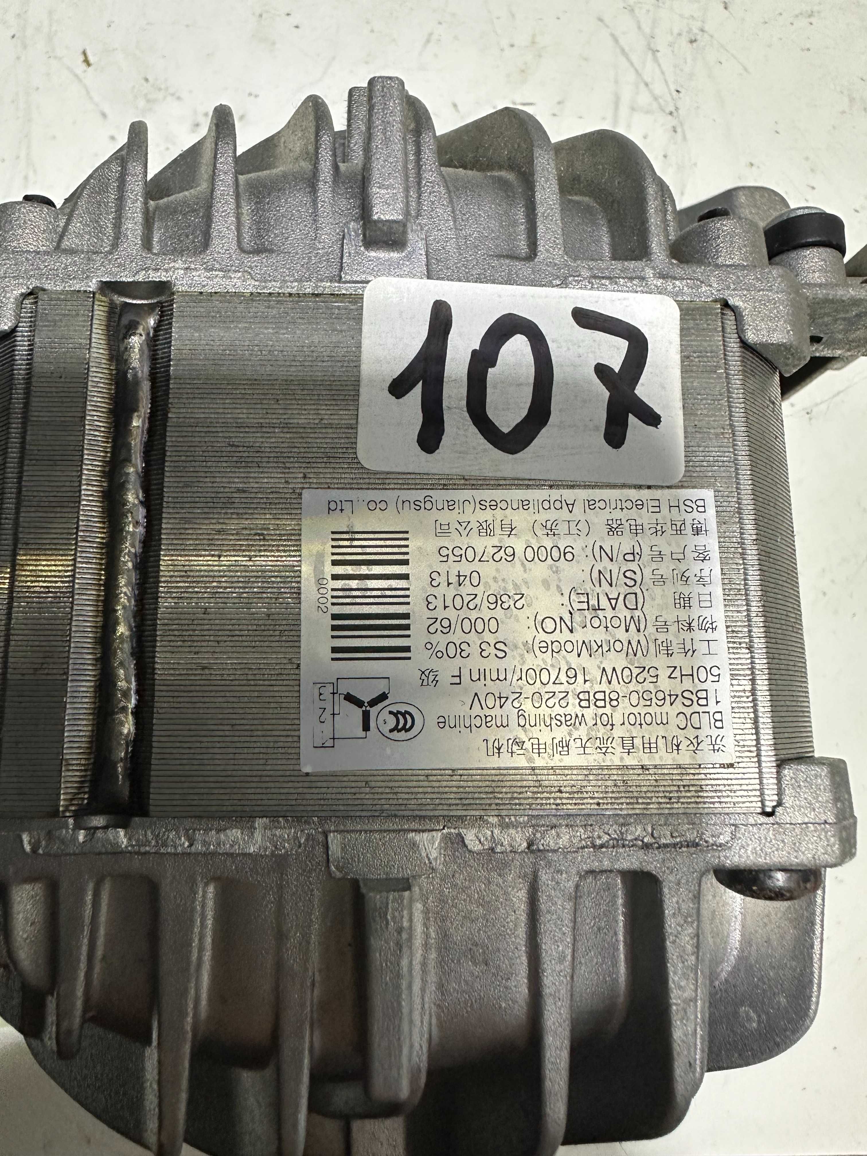 Silnik pralki Bosch 1BS4650-8BB