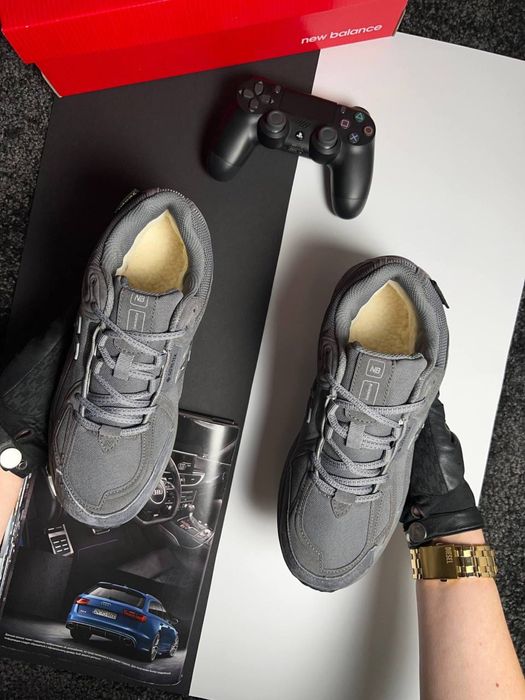 Чоловічі кросівки нью беланс на хутрі New Balance 1906R Fur Grey 41-46