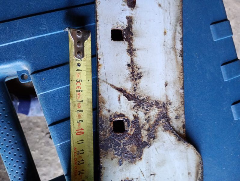 Lemiesz płóga pod orywkowego na 2 śruby z czubem