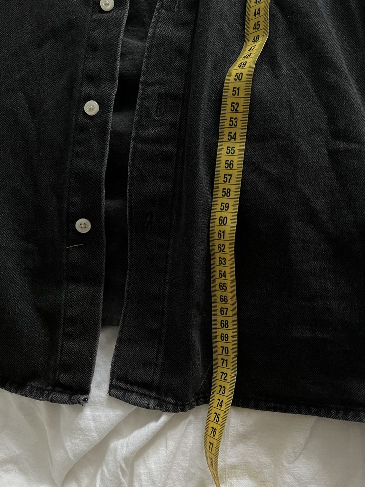 Kurtka jeansowa ZARA czarna