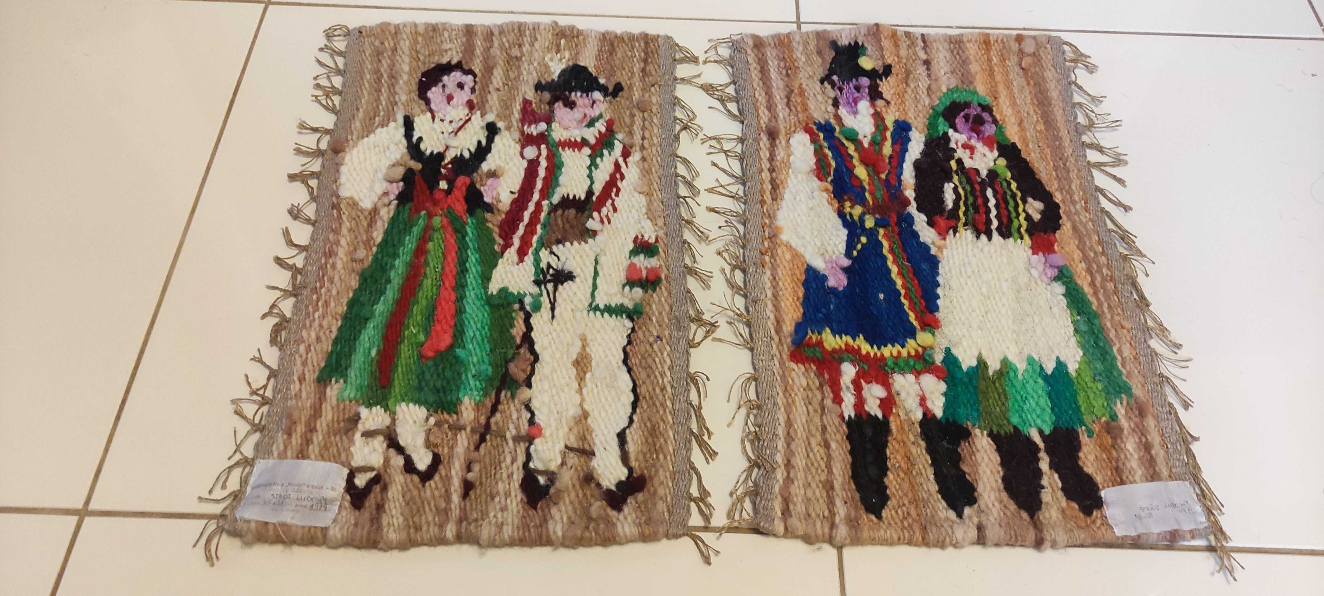 Para kilimów wełnianych Cepelia '79r.