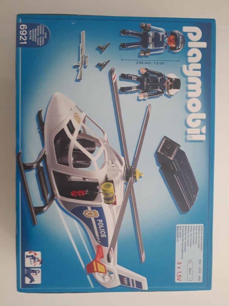 Playmobil City Action Helicóptero Polícia