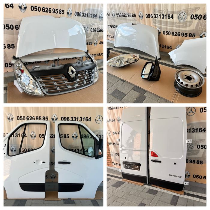 Master 3 Movano NV 400 разборка бампер капот фара крыло подвеска лот