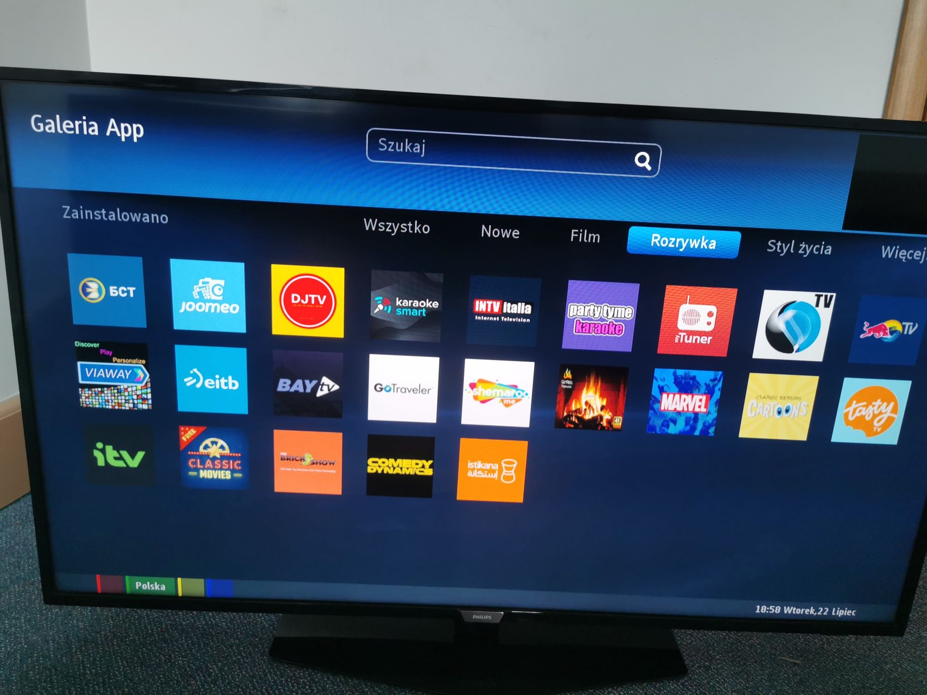 Telewizor LED Philips 55PUS6162 55 cali 4K UHD transport